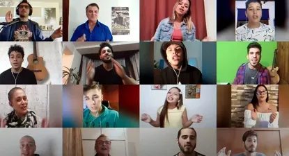 desde emiliano brancciari hasta el reja: uruguayos cantaron para ayudar a las ollas populares