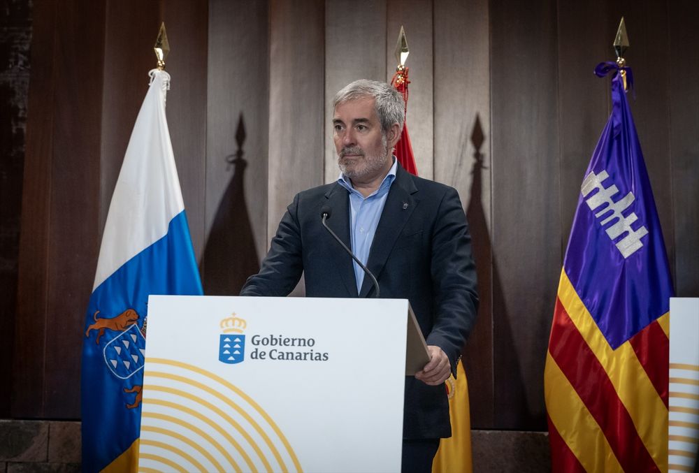 El presidente de Canarias, Fernando Clavijo