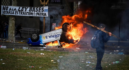 El periodista al que le incendiaron el auto en el Congreso fue recompensado