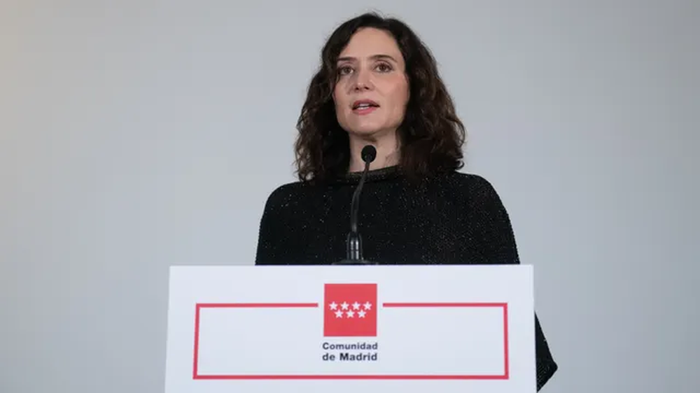 La presidenta de la Comunidad de Madrid, Isabel Díaz Ayuso.