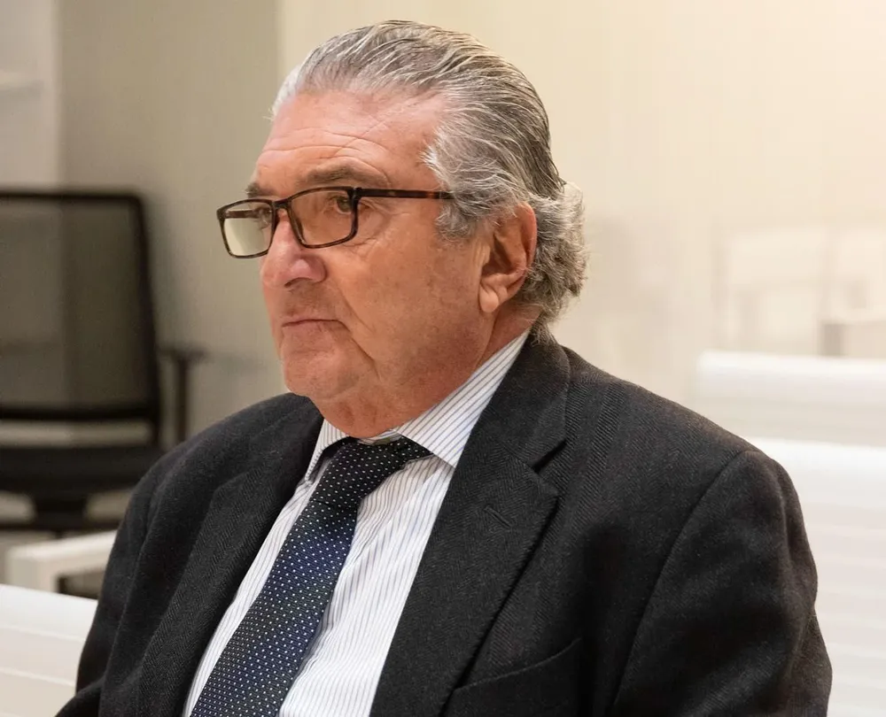 Carlos Suzacq durante la vista para su extradición a Uruguay celebrada en la Audiencia Nacional en Madrid el pasado 11 de enero