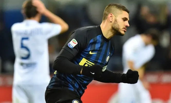 El argentino Mauro Icardi, marcó un gol para Inter