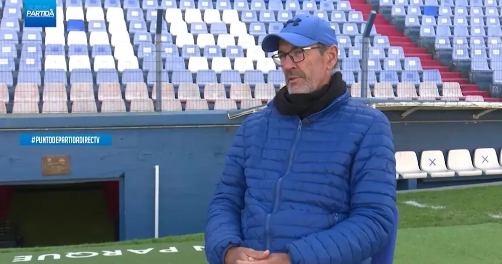 Hugo De León en el programa Punto de Partida de DirecTV Uruguay