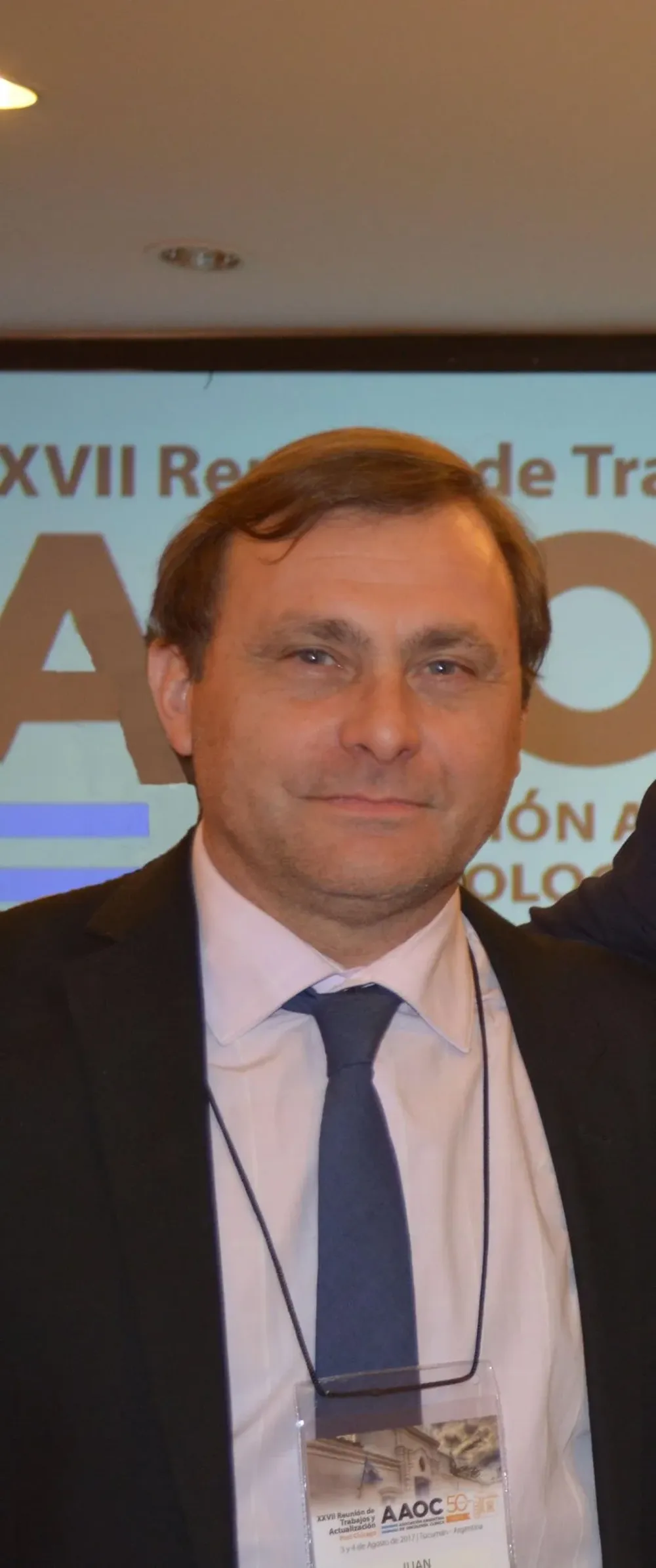 Presidente de la Sociedad Argentina de Oncología, Juan Lacava.