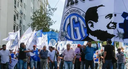 La&nbsp;CGT&nbsp;se moviliza contra la reforma laboral.