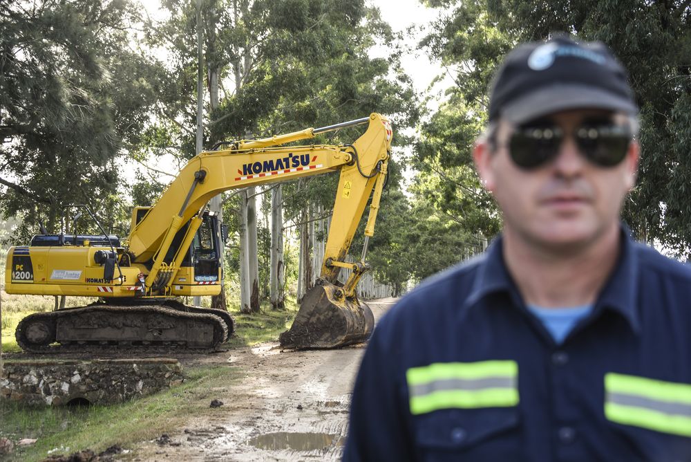 Intendente de Canelones y director del INDDHH recorrieron el Batallón 14