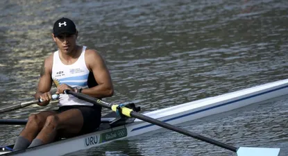 Jhonatan Esquivel terminó18° en remo