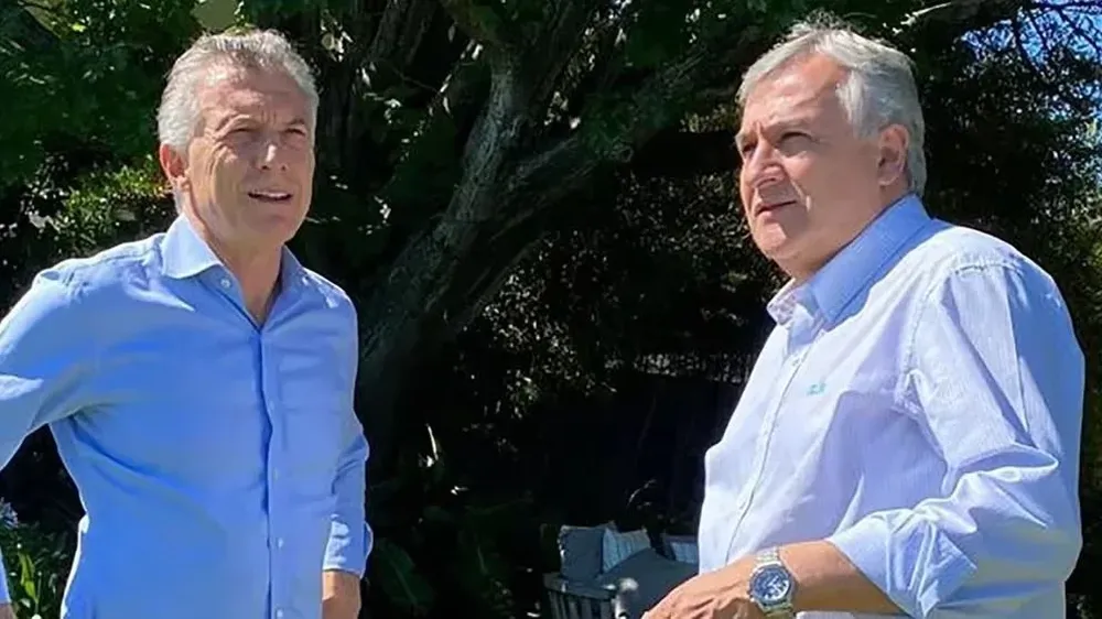 Mauricio Macri y Gerardo Morales