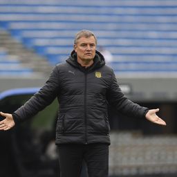 Diego Aguirre, técnico de Peñarol Diego Aguirre, técnico de Peñarol