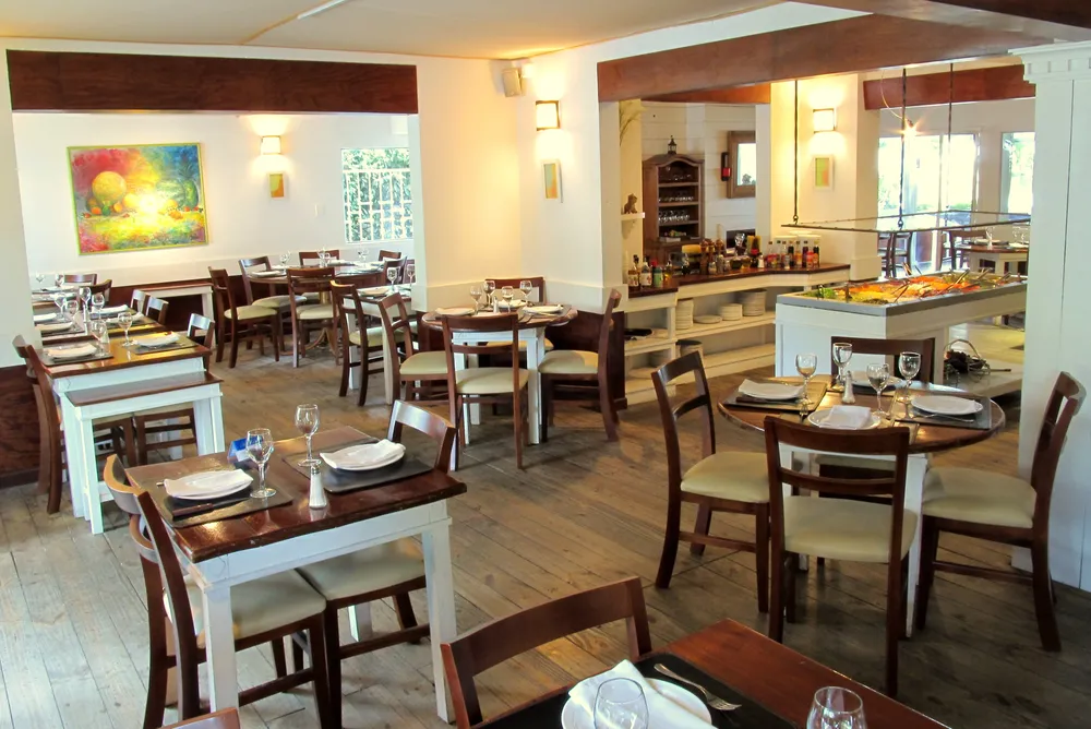 Salón principal de Parrilla La Vaca