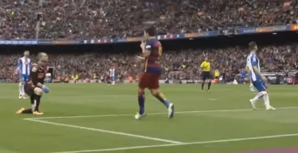 Suárez dedicó su primer gol a Pau