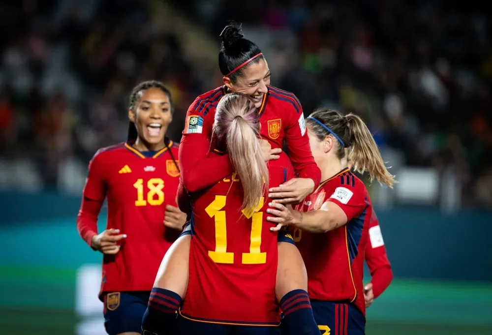Goleada y clasificación de España en el Mundial Femenino