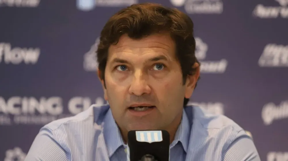 Rubén Capria, afuera de Racing