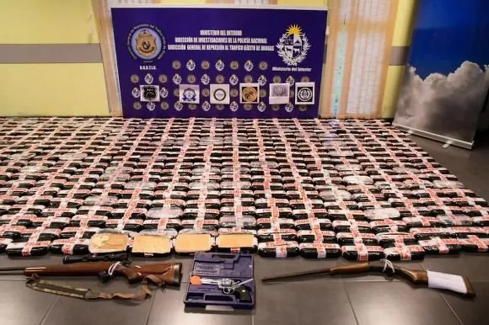 Incautación récord de pasta base en Artigas