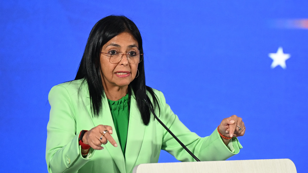 Delcy Rodríguez, actual presidente de Venezuela.