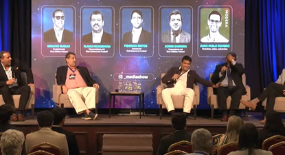 El Observador | Ignacio Ruglio, Flavio Perchman, Federico Britos, Jorge Barrera y Juan Pablo Romero en el Media Show 2026
