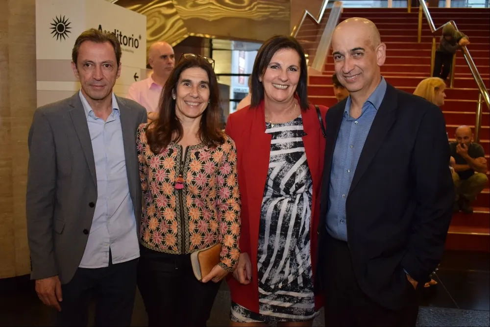 Javier Serra, Marisa Casa Mayor, Giselle Días y Daniel Fuentes