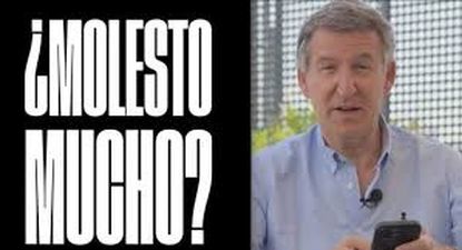 Núñez Feijóo debuta en la red social TikTok.&nbsp;