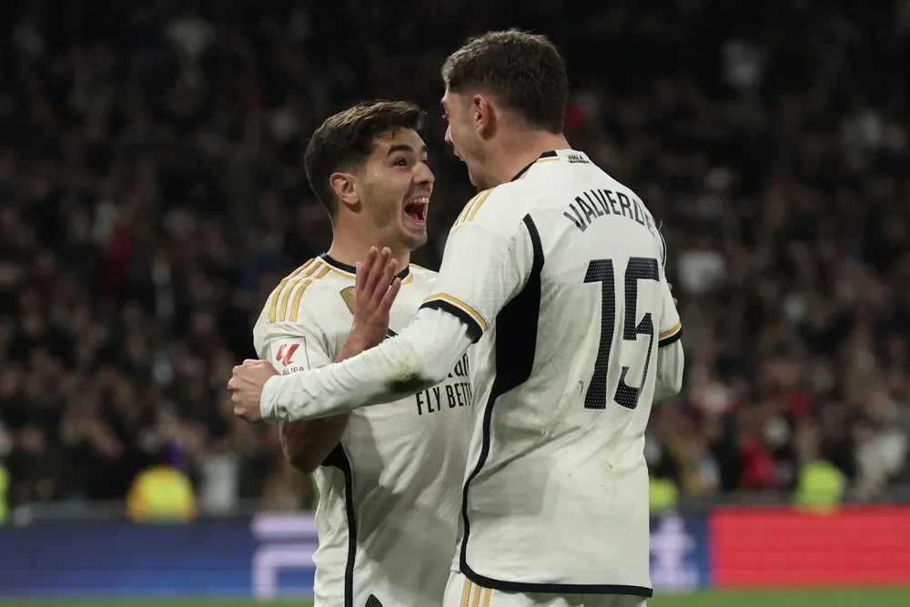 Brahim Díaz y Federico Valverde