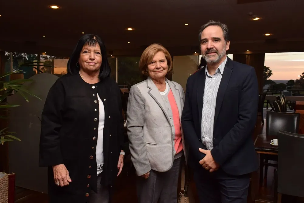 Mariana Varela, Elena Ward y Juan Manuel Zorrilla
