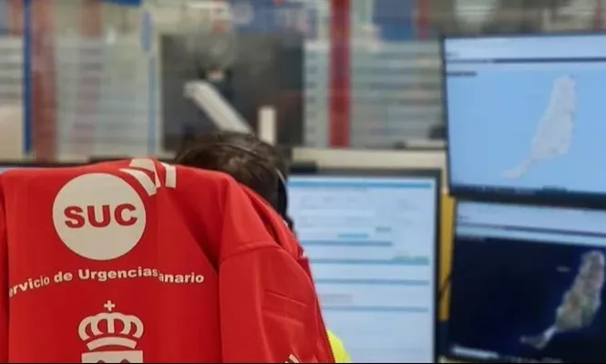 Sala operativa del 112 Canarias