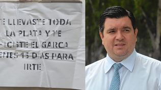 VIDEO | Bahía Blanca: balearon el auto de un exintendente y le dieron 15 días para abandonar la ciudad