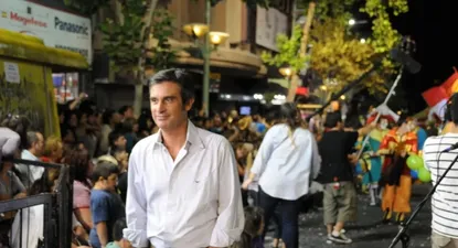 El ex ministro Alvaro García es letrista de La Cofradía y la acompañó