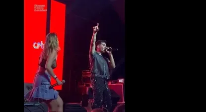 Fer Vázquez y Camila Rajchman juntos en Punta del Este
