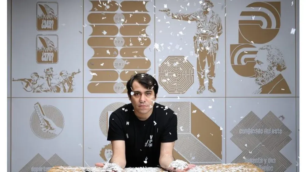 Hamlet Lavastida es uno de los rostros internacionales más conocidos del arte político joven cubano