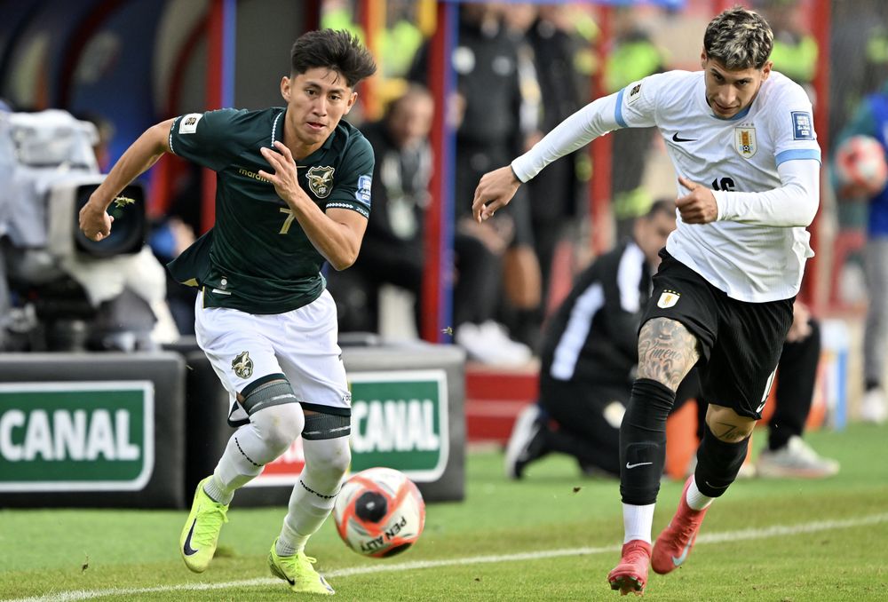 Mathías Olivera de Uruguay y Miguel Terceros de Bolivia por Eliminatorias