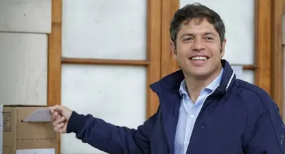 Votó Kicillof