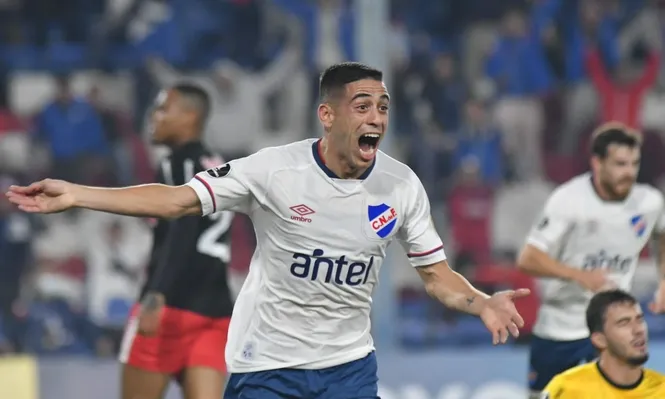 Camilo Cándido durante su anterior pasaje por Nacional