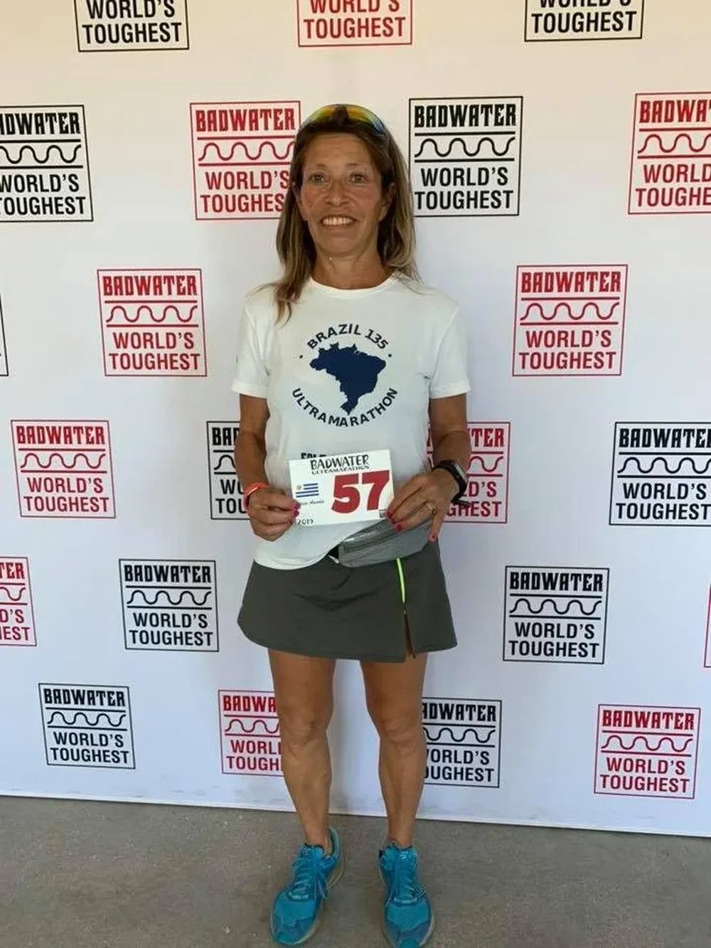 Silvia Amodio en Badwater