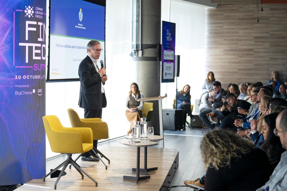 El subsecretario de Economía y Finanzas, Matías Vallcorba, en Fintech Summit