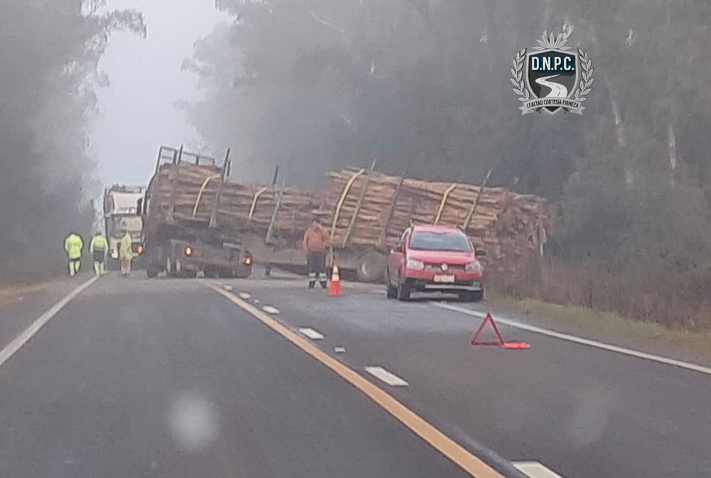 Accidente en Río Negro
