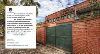 polemica | el mail de un colegio del que habla todo tucuman: no tops