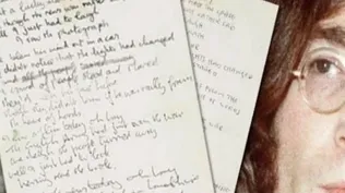 Los escritos y objetos que pertenecen a Lennon, aún siguen siendo un negocio
