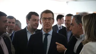 El presidente del Partido Popular, Alberto Núñez Feijóo.