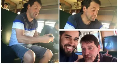 Fabián ONeill sorprendió a los pasajeros de un tren