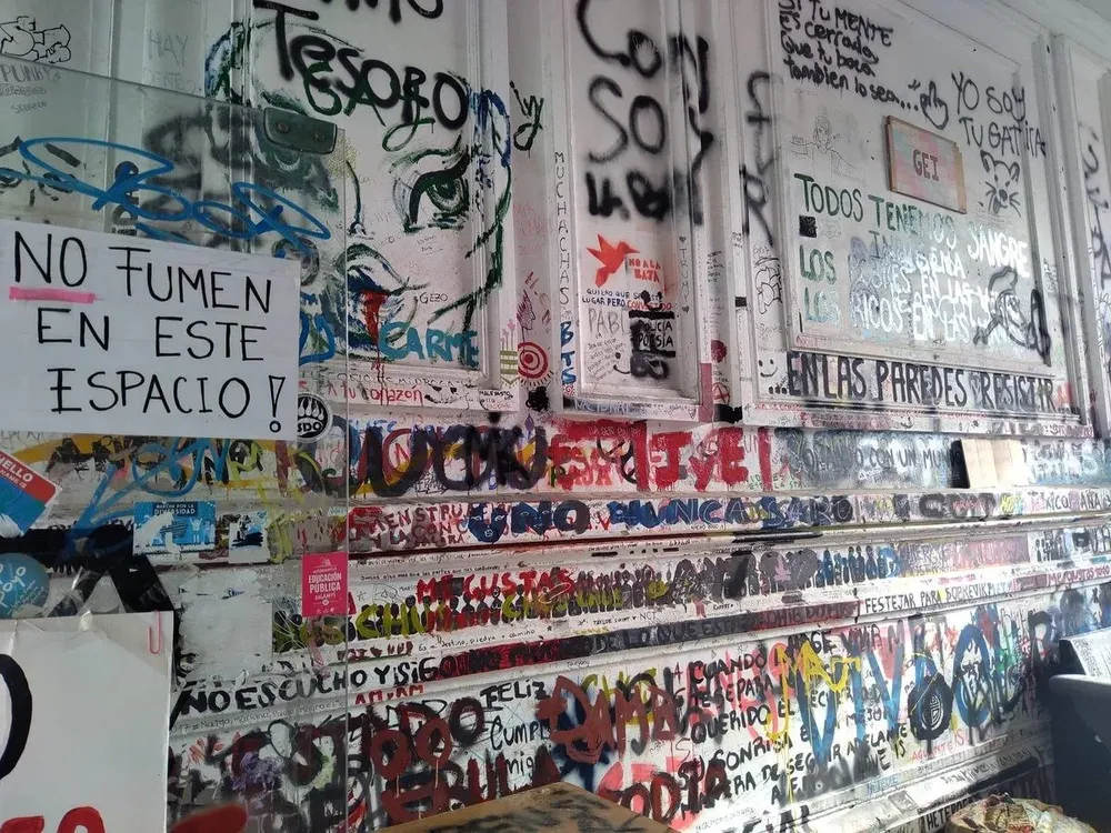 Así se ve por dentro el salón en el que se reunía el gremio