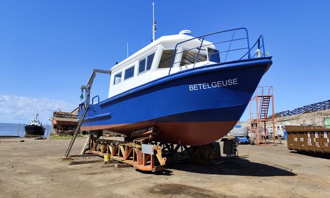 Barco nuevo para la Dinara, fabricado en Uruguay y utilizable desde fines de este mes.