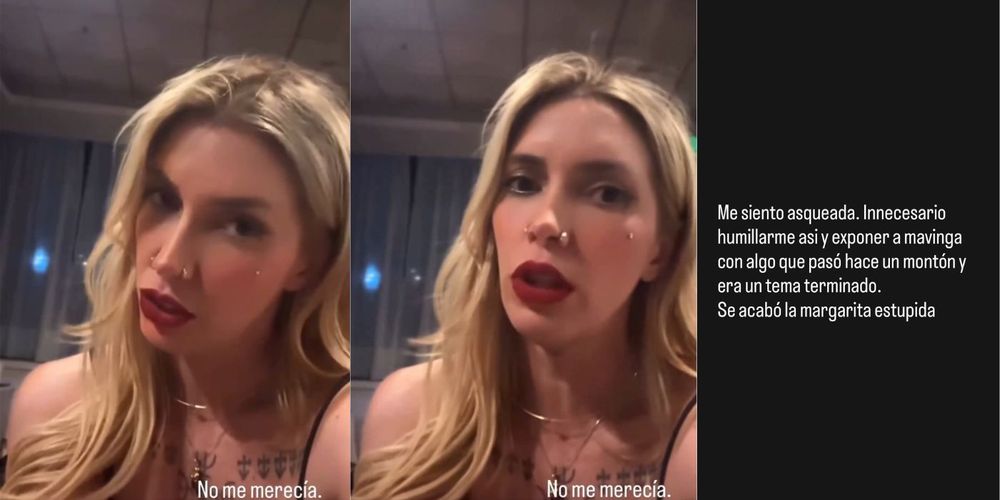 Carmiña rompió el silencio