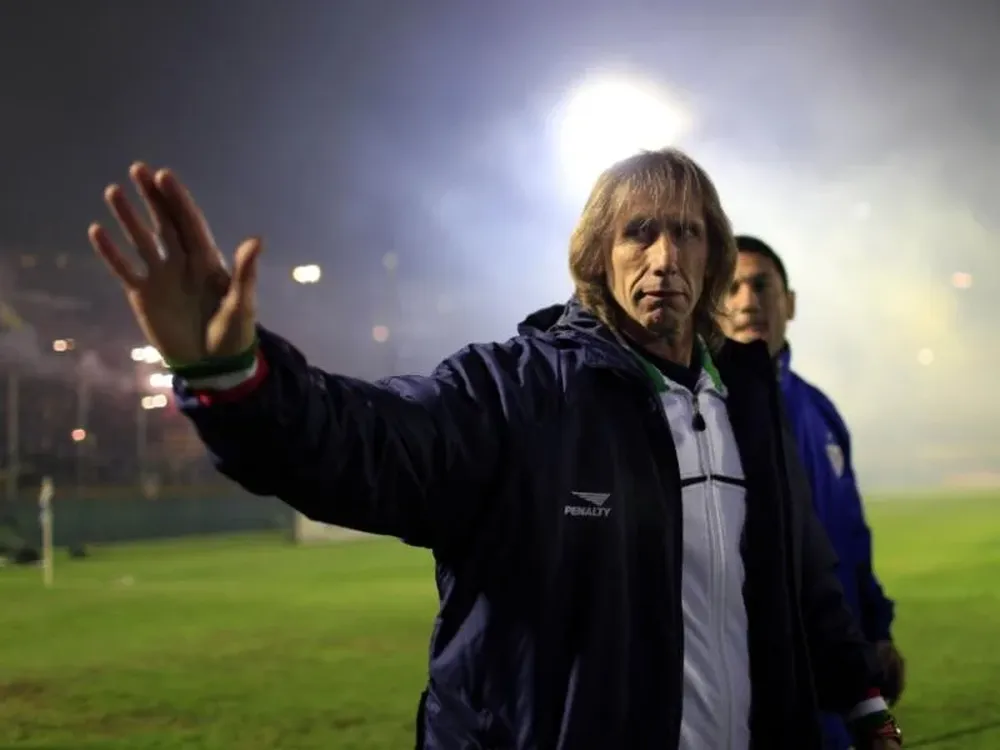 Gareca en el Centenario