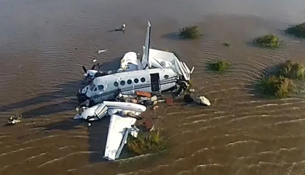 El avión cayó cerca de Carmelo en mayo de 2014