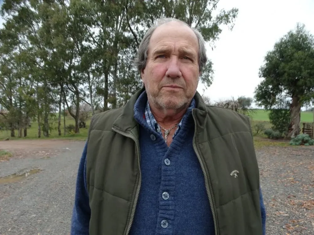 El médico veterinario y productor Jorge Bonino Morlán.