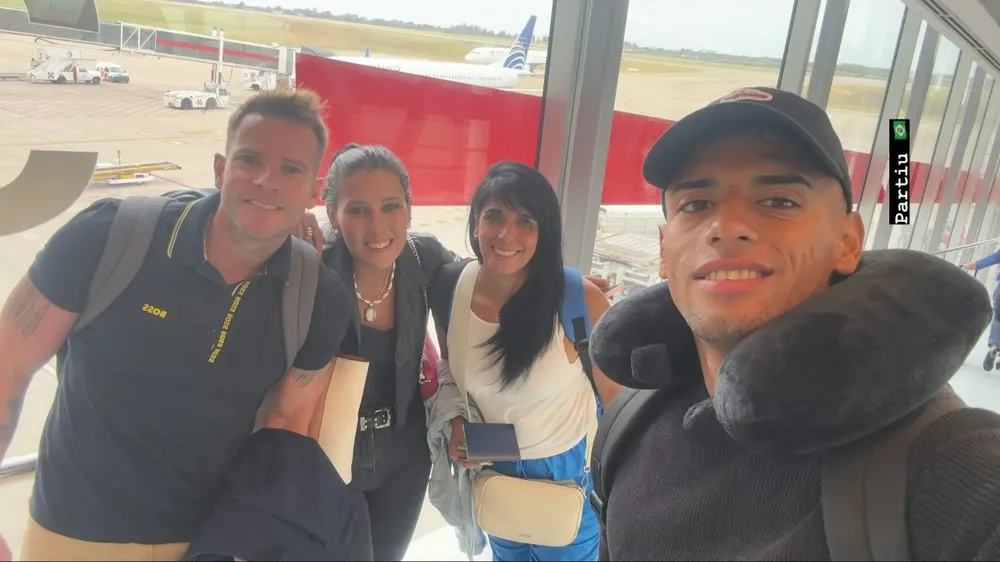 Luciano Rodríguez viajó a Brasil