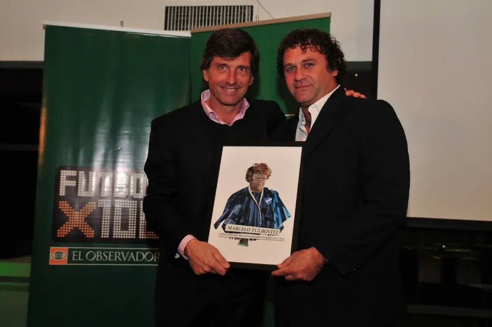Pablo Marqués y Marcelo Tulbovitz en Fútbolx100