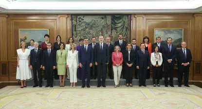 Los 22 ministros del nuevo Gobierno de Sánchez prometen sus cargos ante el Rey