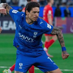 Darwin Núñez celebra un nuevo gol para Al-Hilal Darwin Núñez celebra un nuevo gol para Al-Hilal