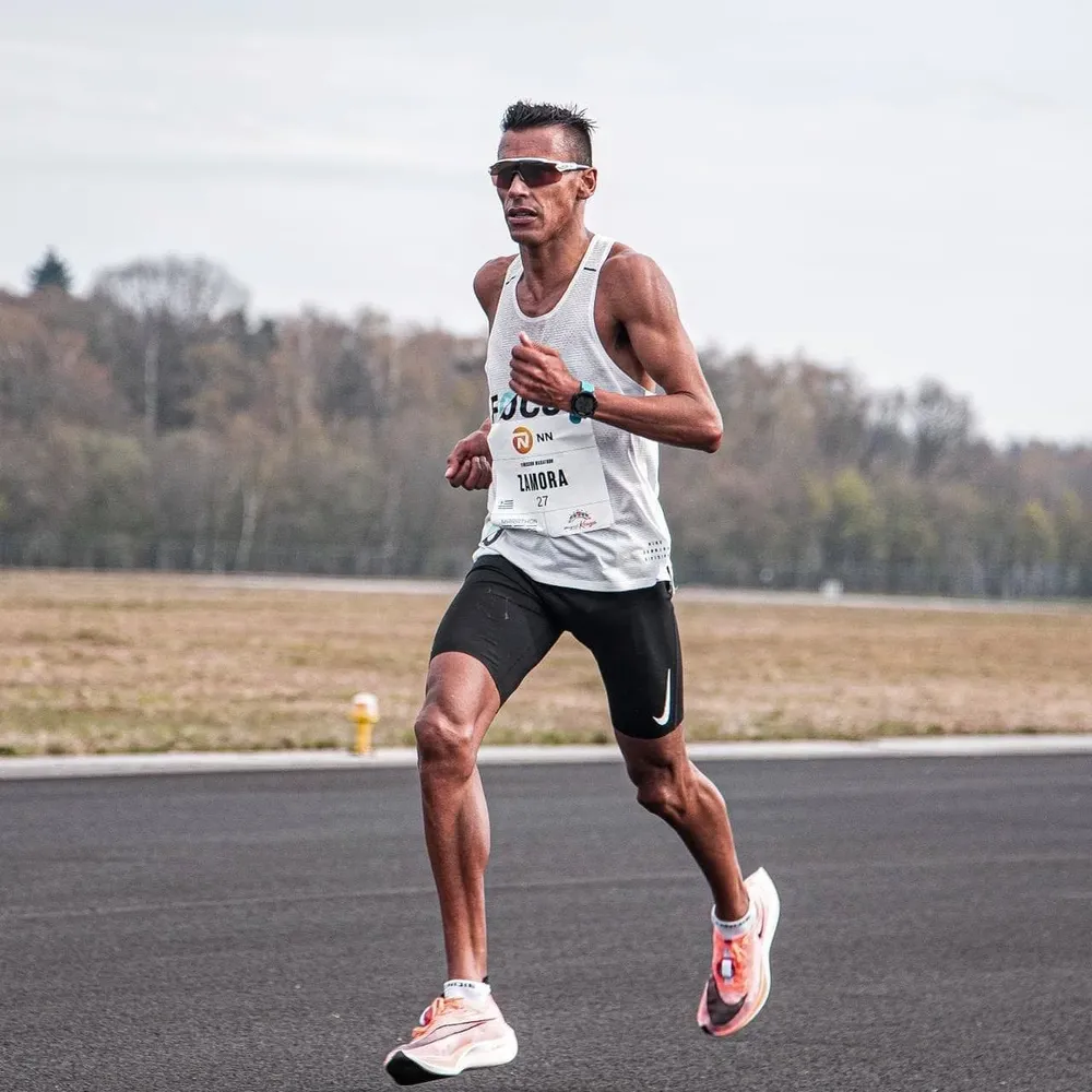 Andrés Zamora, mejor marca personal